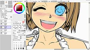 Hentai speed drawing with Melkor Mancin: Big Boobs and more
