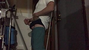 Intriguing gay massage session.