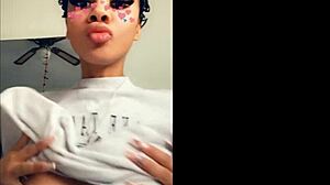 Light Skin Black Girl Has The Prettiest Titties On The Internet