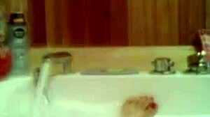 Steamy shower scene in an adult web series