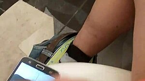 Latina masturbates black cock in new tribute!