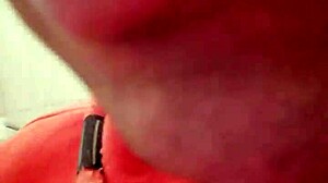 Latina masturbates black cock in new tribute!