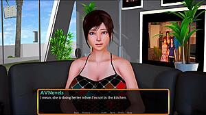 My new stepfamily 596: A visual novel game walkthrough