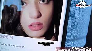 Petite German Teen's Real Casting Date with Stranger Man