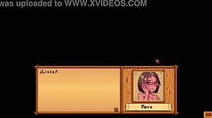 fucking maru in stardew valley