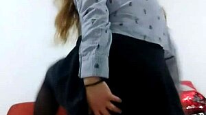 Peruvian Prostitute Licks Dick in Bent Over Doggystyle