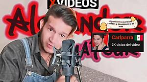 Colombian Chacal Manosea Pasivo Mexicano En Bareback Gemidos