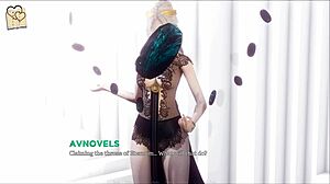 Exploring Eternum 21 in anime game style