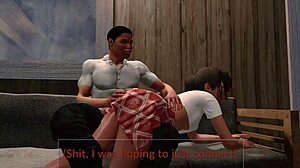 Jack and Emma Spanked in Paradise