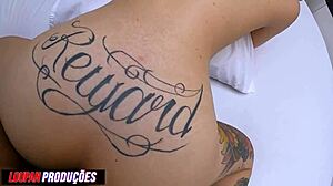 Brazilian Amateur Blonde Kyra Loupan Rides With Desire In Cowgirl