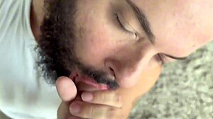 Bearded Man Sucks 41 Cocks