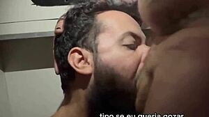 Bearded Man Sucks 41 Cocks