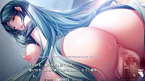 Watch bunny's mama provide special service in this anime scene!