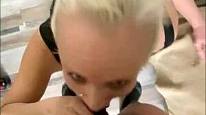 Milf gives bj compilation with facial?