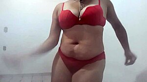 Hot and sexy Latina women dancing and teasing