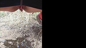 Natural Tits Milf Sofie Marie Pissed On In Kinky Outdoor Compilation