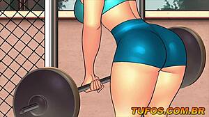 The chubby girl addicted to sex with the company of hot girls