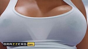 moriah mills and markus dupree workout cock at brazzers gym