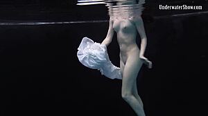 Andrejka’s amazing underwater scenes in a shower