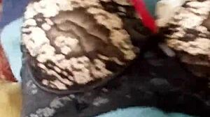 Estrenando La Lenceria Usada Que Me Regalo Mi Tia