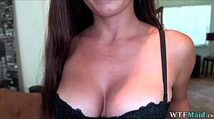 why is my new latina maid so dirty in panties?