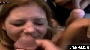 Teen 18+ Amateur Craves Facial Cumshots in Hardcore Action