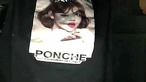 Crazybitch6 twerks sexily with clothes on in close up