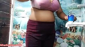 Indian beauty Anjali Arora flaunts curves in steamy scene. Her charm captivates every viewer instantly.