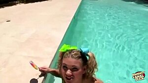 blonde cutie gets amazing anal before meeting.