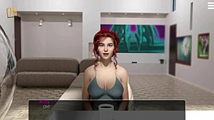 Big tits and ass get dominated in maledom scene