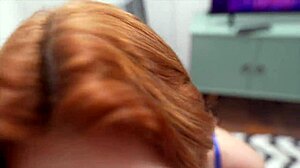 Milf Ruivinha Gets Ass Filled With Cum In Reh Queen Lp Productions!