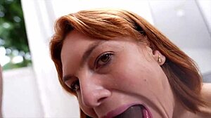 Milf Ruivinha Gets Ass Filled With Cum In Reh Queen Lp Productions!