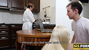 I remember my first time with the slender blonde girl in reality