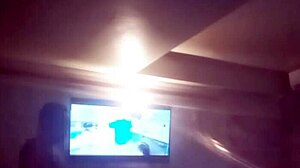 mexican couple staying in a hotel room