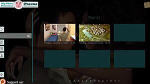 Sexy brunette shows big fake boobs!