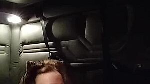 Kitty Performs Detailed Blowjob with Ass Plug in BDSM Scene