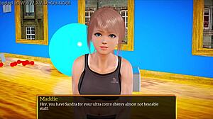 my new family cartoon featuring brunette with big tits and ass, erotic game with small tits scenes