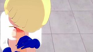 Power Girl free POV with Superman in full fantasy