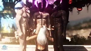 Hentai video of FFXIV nude mod catgirl’s wild encounter with Limsa purse man