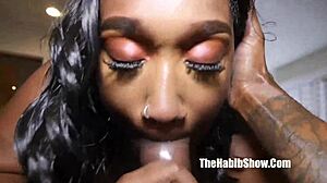 thick n juicy dominique larue bangs her first bbc