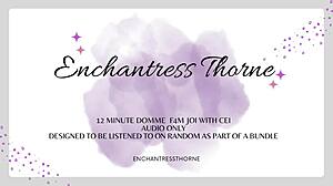 Femdom gives jerk off instructions for cum eating orgasm in liquid lunch session.