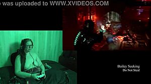 Naked Deadspace play through part 9 with big tits