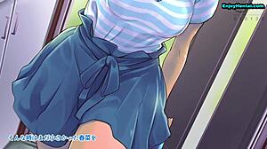 Waiting for my turn in the anime hentai series.