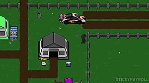 babe with silver hair rocks anime cosplay sex at spunkstock festival part 4 😎