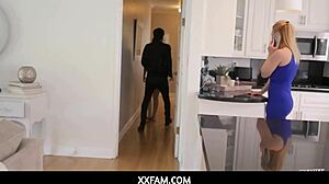 jade amber sneaks hardcore fuck with boyfriend