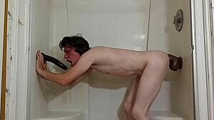 Can You Handle Taking Two Thick Black Dildos in Your Fuck Holes?