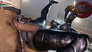 Hey, wanna see Brigitte and Mercy in rough 3some action?