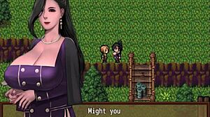 big tits milf bends over for monster cock in hentai zombies retreat part 12