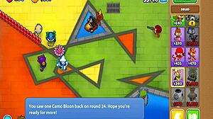 Bloons TD 6 gameplay session one with strategic tower placements