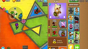 Bloons TD 6 gameplay session one with strategic tower placements